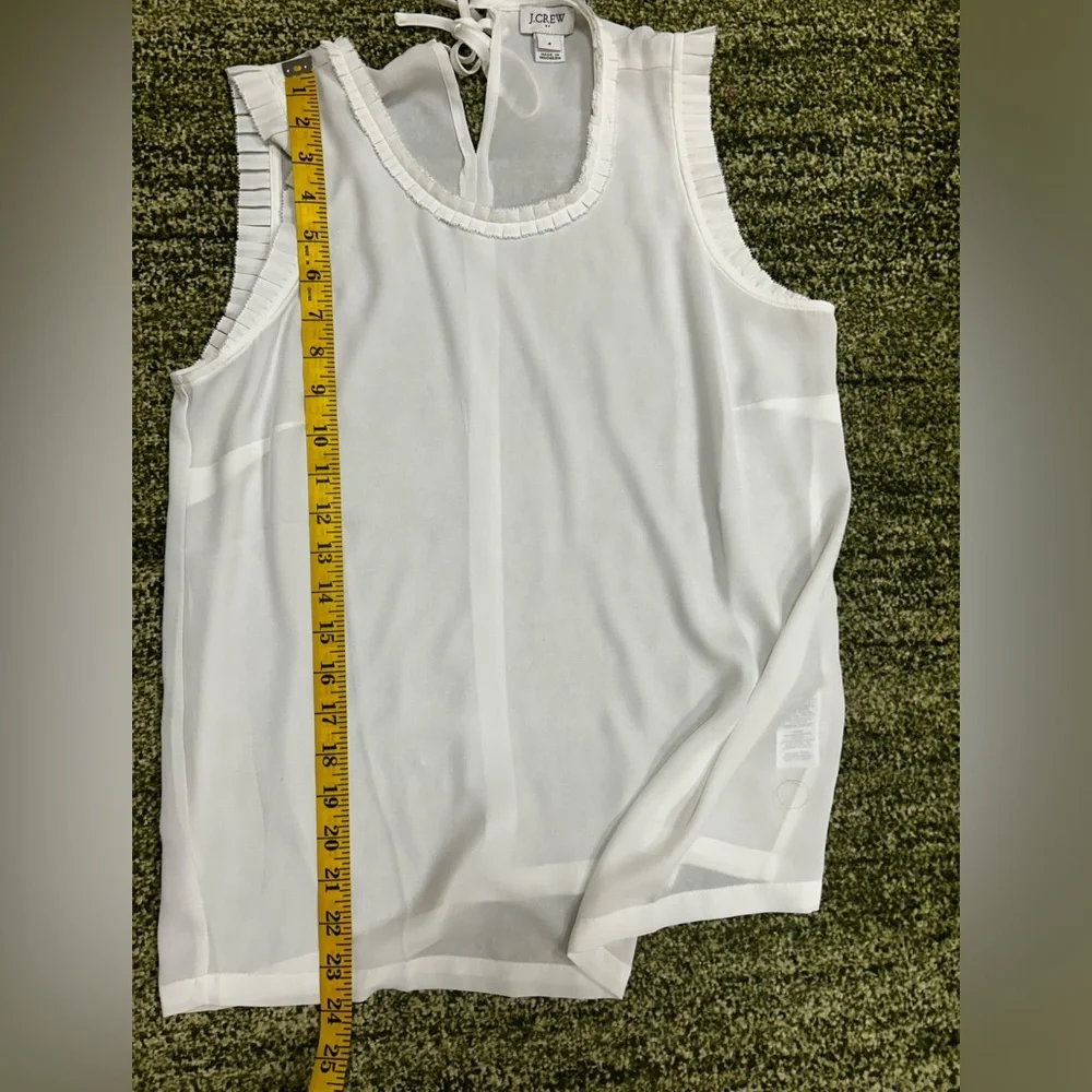 ‼️NWOT‼️Jcrew sheer blouse - Picture 3 of 4